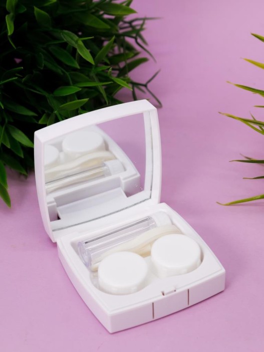 Контейнер для линз «Cute bear», beige 