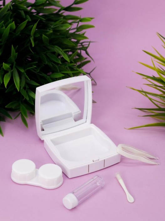 Контейнер для линз «Cute bear», beige 