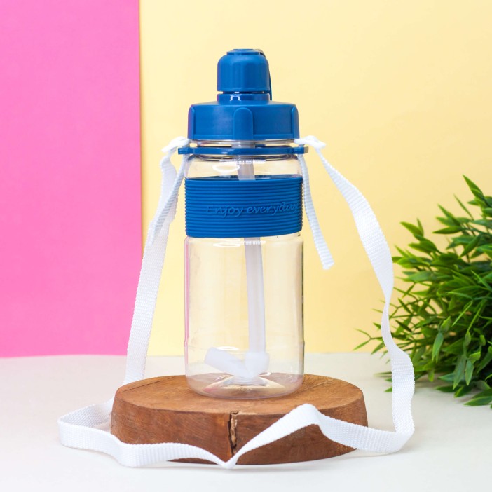 Бутылка спортивная "ENJOY EVERYDAY", blue 600 мл. 