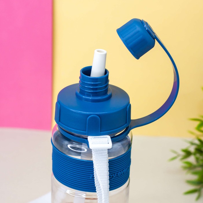 Бутылка спортивная "ENJOY EVERYDAY", blue 600 мл. 