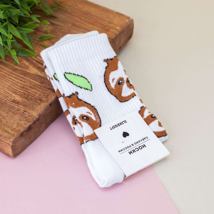 Носки женские &quot;Cute sloth&quot;, р. 35-40 