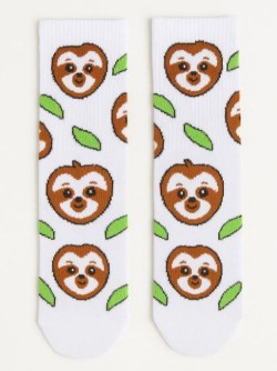 Носки женские "Cute sloth", р. 35-40