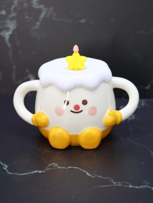 Кружка «Star candle», yellow (450 ml) 