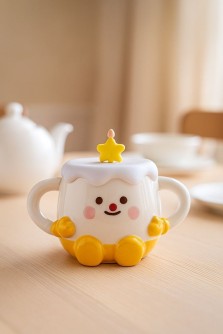 Кружка «Star candle», yellow (450 ml)