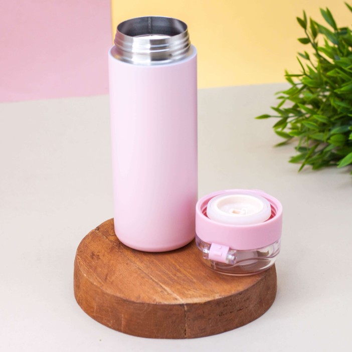 Термос "Matt tone", pink (400 ml) 