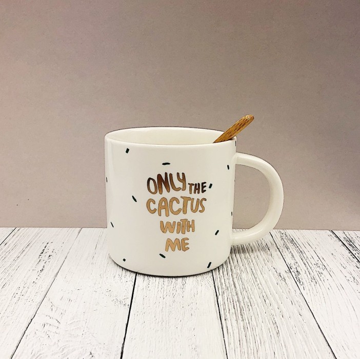 Кружка "Cactus", white (370ml) 