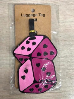 Бирки для багажа, mix (уценка)