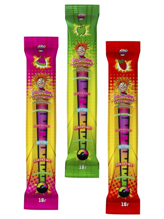 Жевательная резинка «Дуй пузырь! Кислометр», 30 шт. 