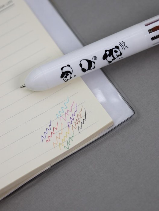 Разноцветная ручка 10 в 1 &quot;Many White Pandas&quot; 