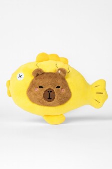 Мягкая игрушка "Capybara fish", cute, 20 см