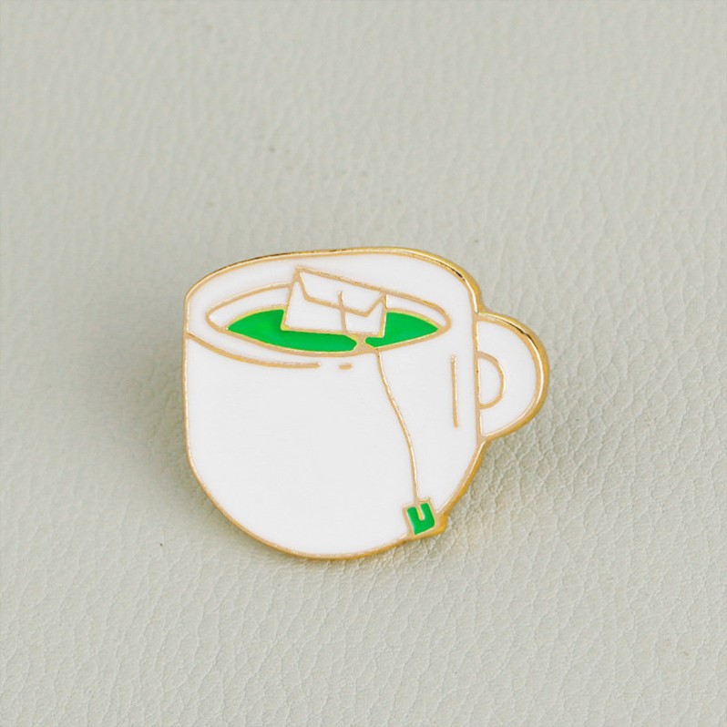 Значок &quot;Green tea&quot; 