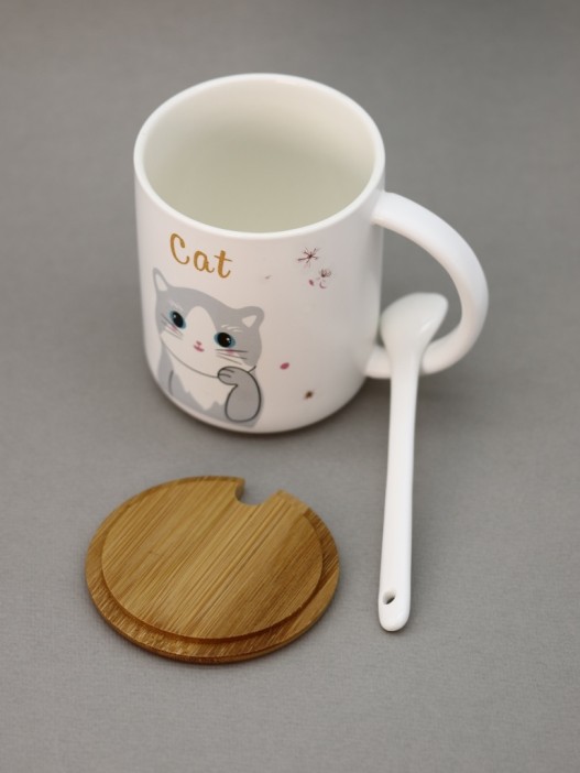 Кружка «lovely kitten», open eyes 