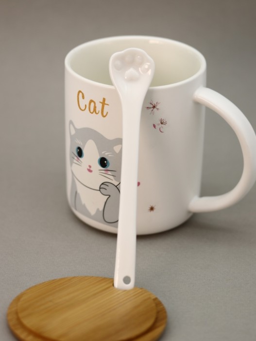 Кружка «lovely kitten», open eyes 