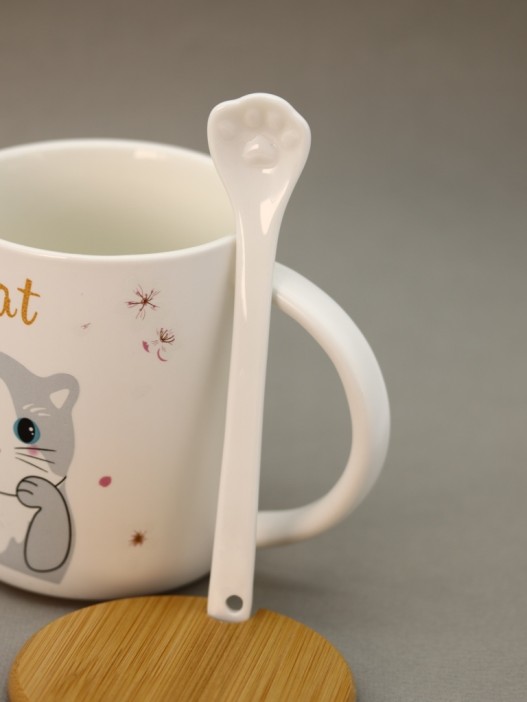 Кружка «lovely kitten», open eyes 