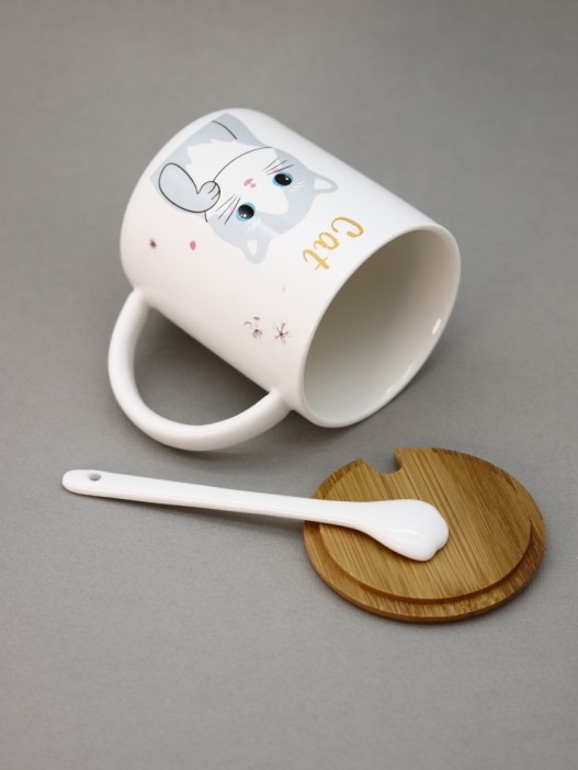 Кружка «lovely kitten», open eyes 