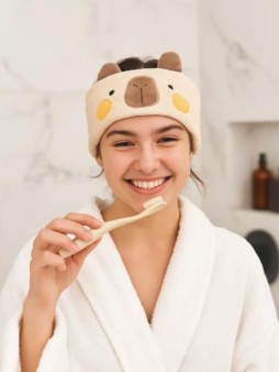 Повязка на голову "Capybara", brown