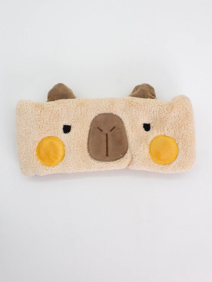 Повязка на голову "Capybara", brown
