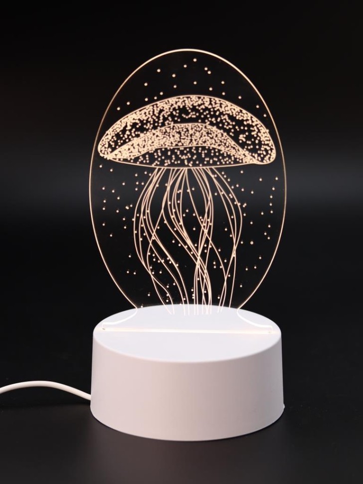 Ночник iLikeGift "Медуза" светодиодный, USB (9х19 см)