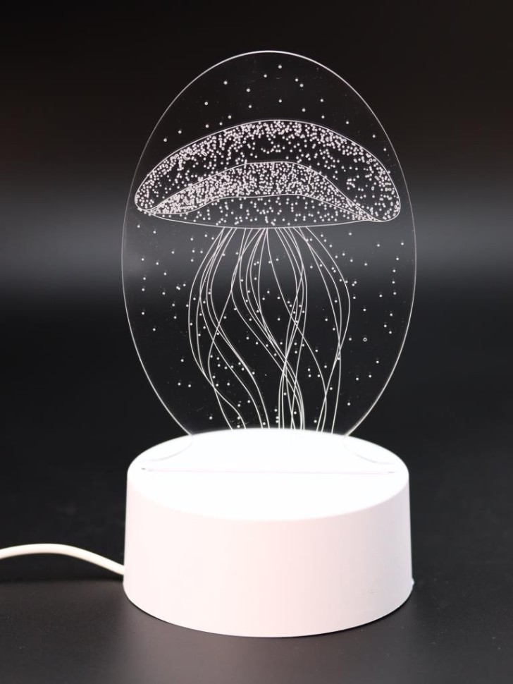 Ночник iLikeGift "Медуза" светодиодный, USB (9х19 см)