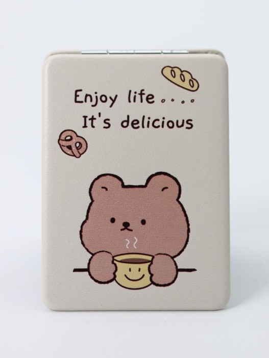 Зеркало "Enjoy life", yellow 