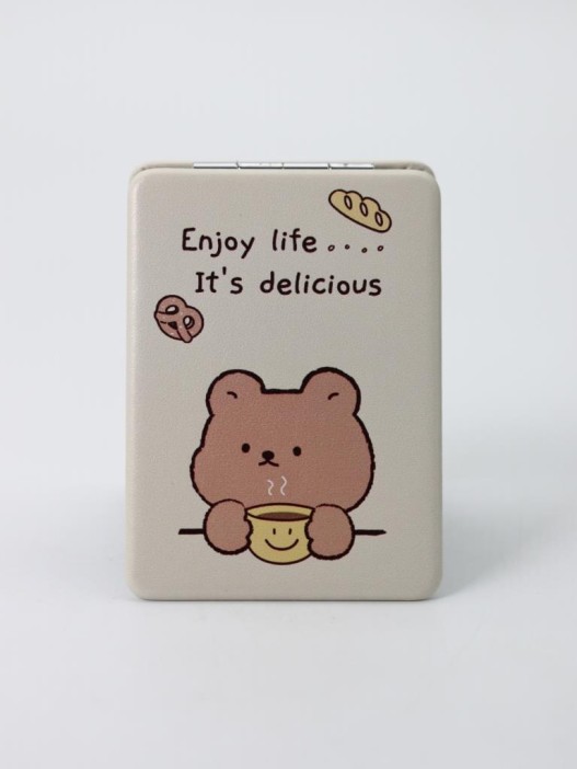 Зеркало "Enjoy life", yellow 