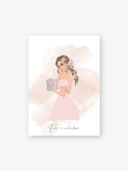 Набор бирок-открыток 10 шт. «Тебе с любовью», 5*7 см