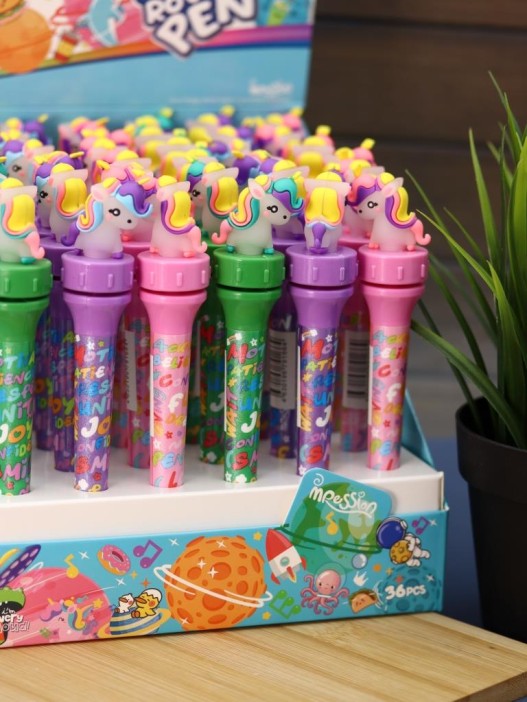 Ручка с поворотным механизмом &quot;Colorful unicorn&quot;, mix, шоу-бокс 36 шт. 
