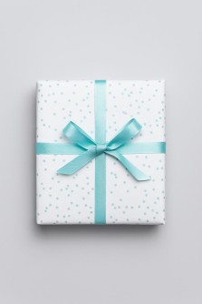 Упаковочная бумага «Pea», blue (50*70 см)