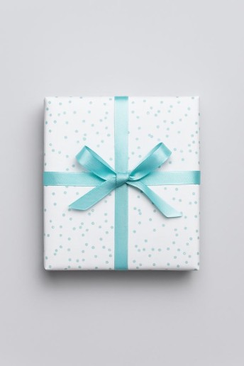 Упаковочная бумага «Pea», blue (50*70 см)