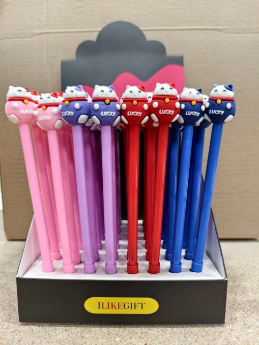 Ручка &quot;Lucky cat&quot;, mix 