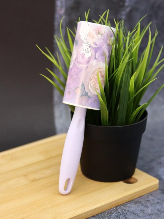 Ролик для чистки одежды &quot;Purple flowers&quot;, 10 см*60 листов 