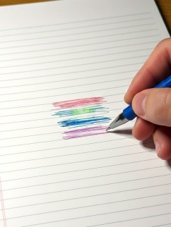 Ручка меняющая цвет чернил при стирании &quot;Chubby paws&quot;, pink