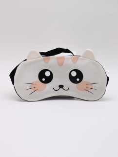 Маска для сна гелевая &quot;Pretty face&quot;, cat-peach