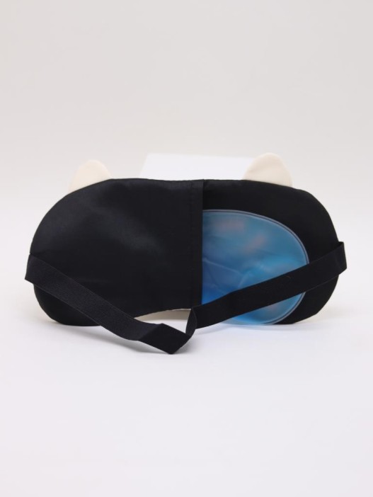 Маска для сна гелевая &quot;Pretty face&quot;, cat-peach 