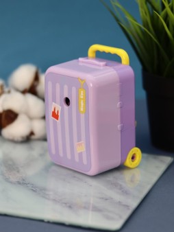 Точилка для карандашей механическая "Suitcase", purple
