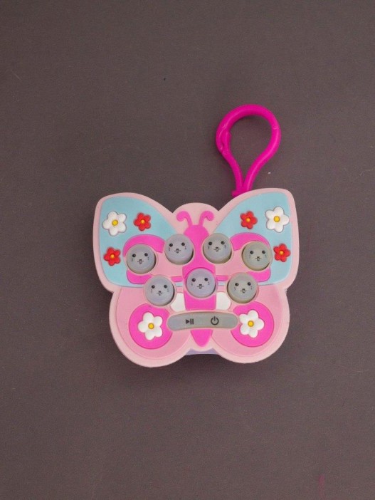 Брелок-антистресс POP IT электронный "Бабочка" 7*8 см 