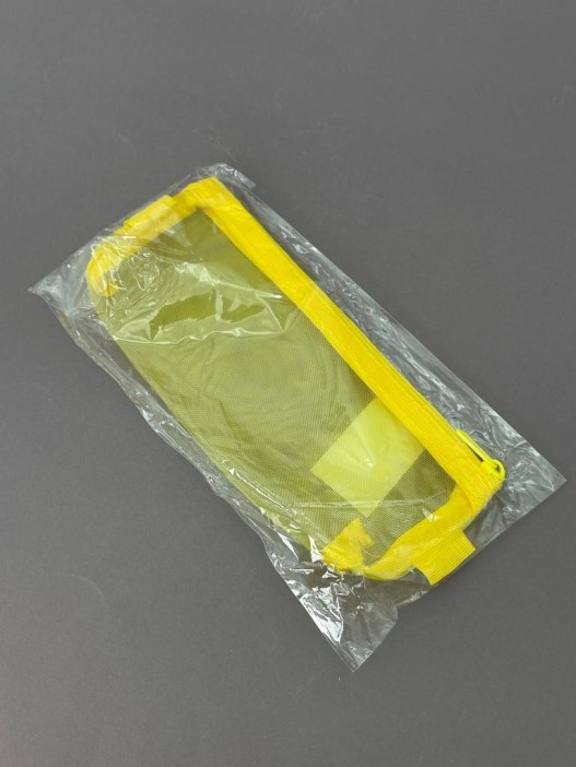 Пенал "Color net", yellow (9*21 см)