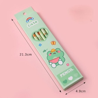 Набор простых карандашей "Frog adventures", 6 шт