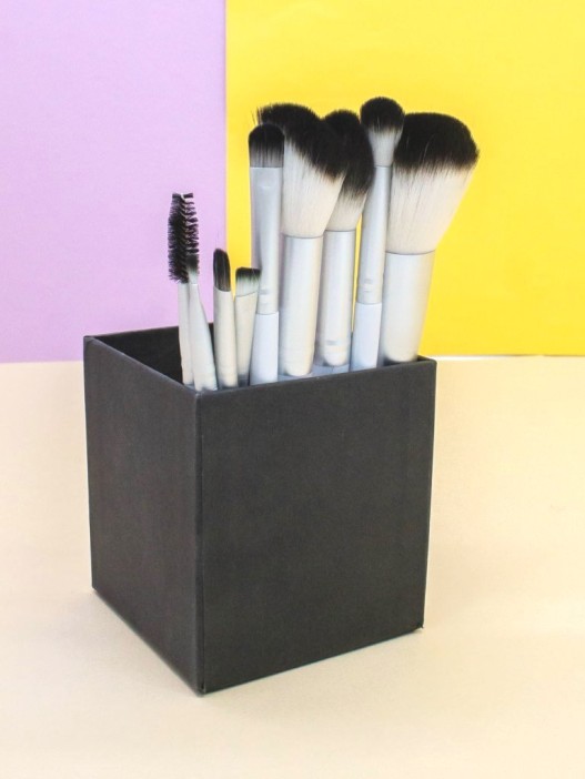 Набор кистей для макияжа &quot;Black and White&quot;, 9 кистей 