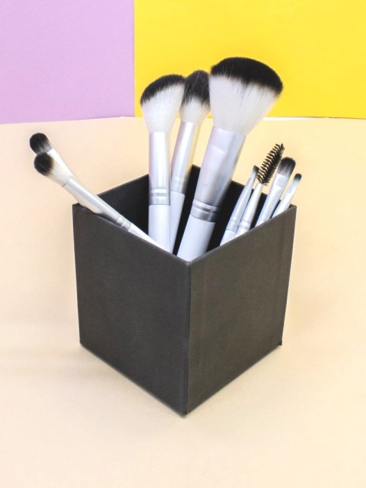 Набор кистей для макияжа &quot;Black and White&quot;, 9 кистей 