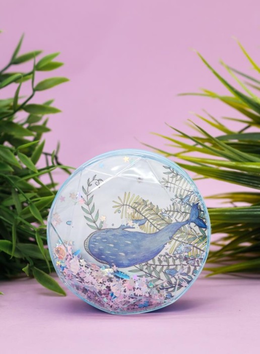 Контейнер для линз «Whale», blue alga 