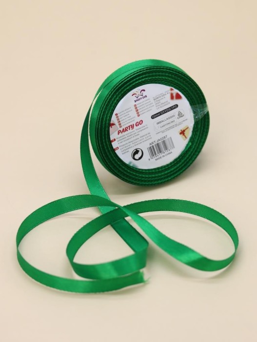 Лента для декора и подарков &quot;Ribbon of Joy&quot;, green (1 см*1 м) 