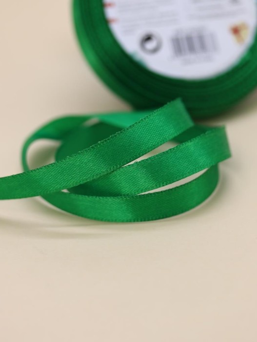 Лента для декора и подарков &quot;Ribbon of Joy&quot;, green (1 см*1 м) 