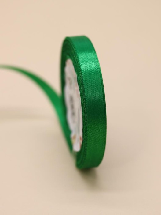 Лента для декора и подарков &quot;Ribbon of Joy&quot;, green (1 см*1 м) 