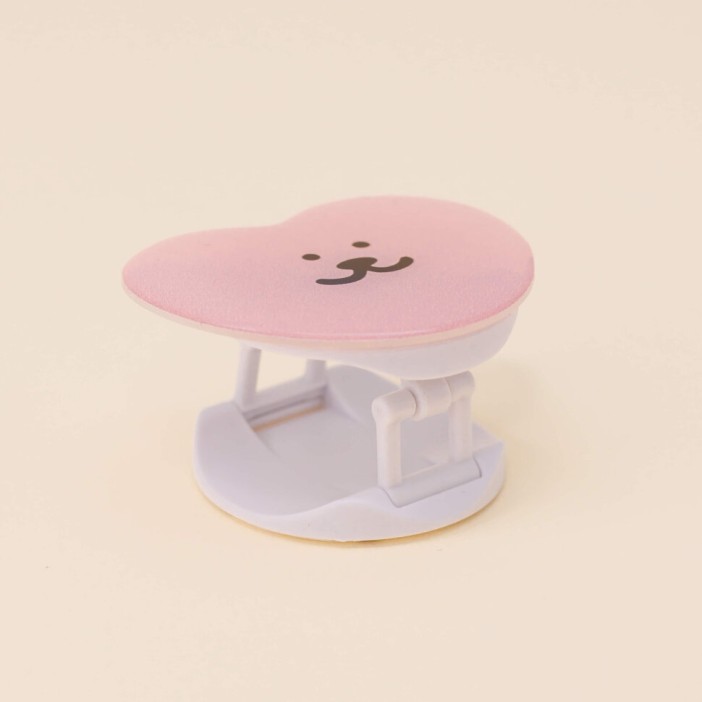 Попсокет "Heart bear", pink 