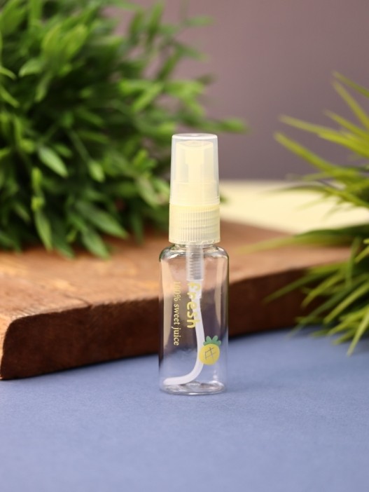 Дорожная бутылочка &quot;Fresh sweet juice&quot;, yellow (20 ml) 