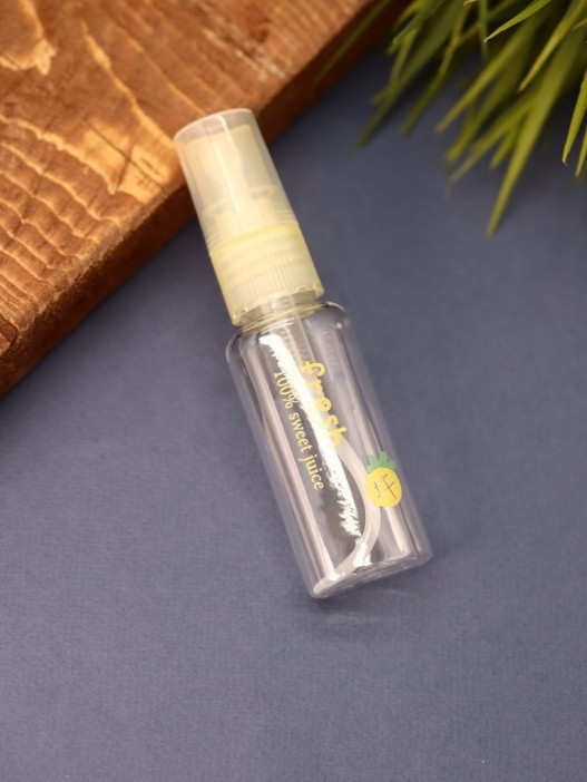 Дорожная бутылочка &quot;Fresh sweet juice&quot;, yellow (20 ml) 