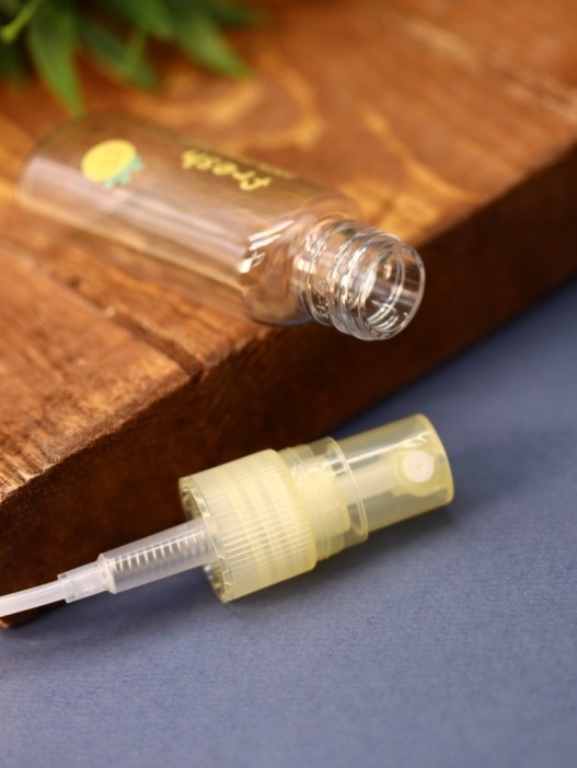 Дорожная бутылочка &quot;Fresh sweet juice&quot;, yellow (20 ml) 