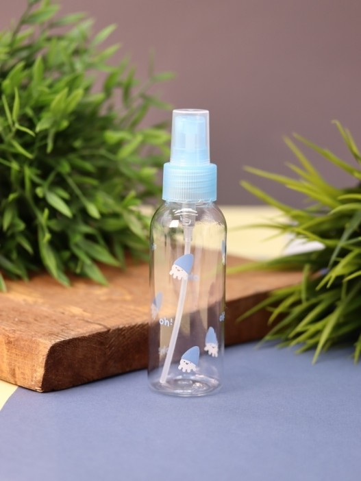 Дорожная бутылочка "Drawings", blue (100 ml) 