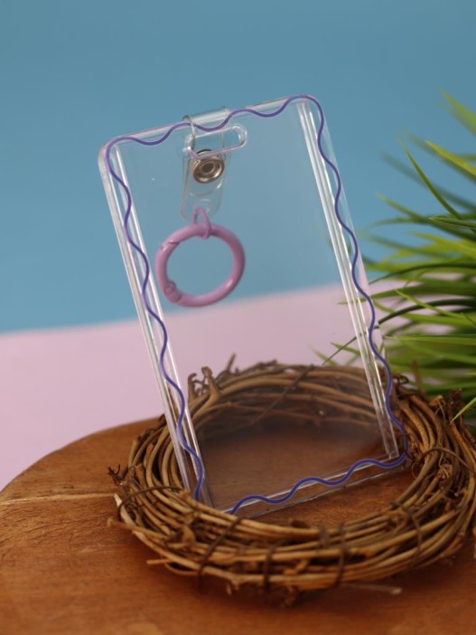 Футляр для карт "Wave outline", purple 